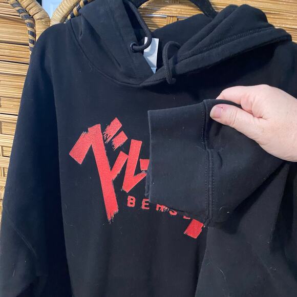 Berserk Anime Graphic Hoodie Black 4XL Circle Clothing Red Logo Pullover manga - Picture 6 of 7